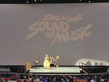 Hollywood Bowl Sing-A-Long Melissa Peterman & Kym & Angela- Hollywood 2017