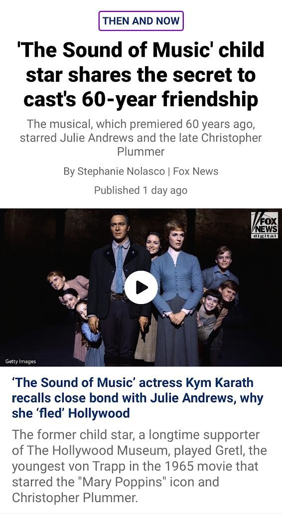 Kym talks with Fox News about the 60th celebration