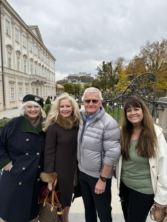 On top of the Do Re Mi steps in Salzburg - October 2025