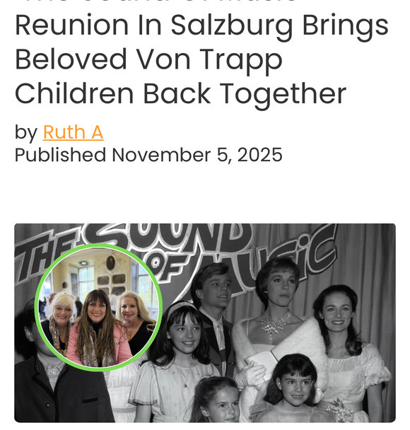 Sound of Music reunion in Austria