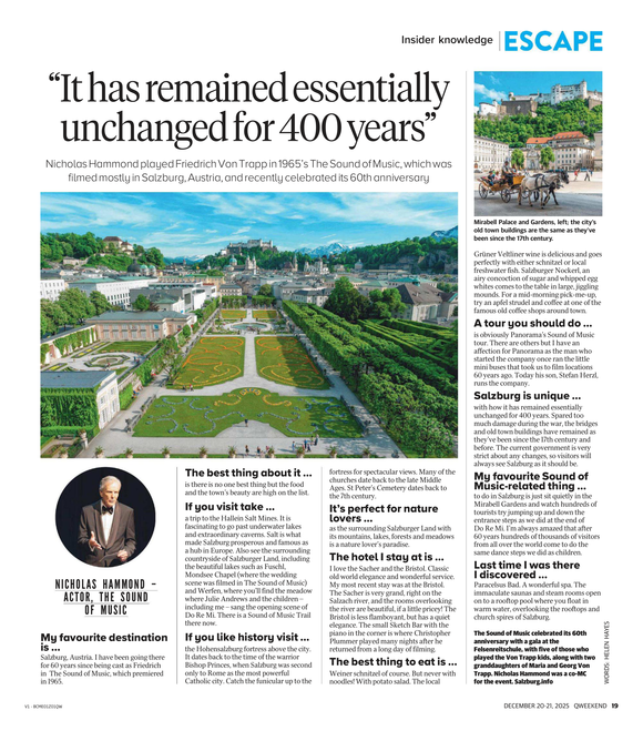 Nicholas Hammond talks about the Best of Salzburg.