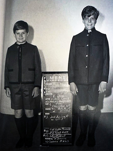 Duane Chase & Nicholas Hammond continuity shot